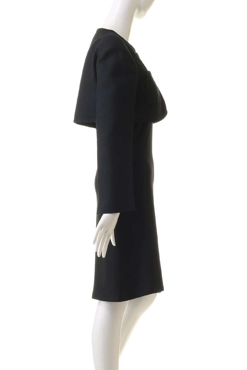 【ランバン オン ブルー/LANVIN en Bleu】のメランジツイードクロップドジャケット 人気、トレンドファッション・服の通販 founy(ファニー) 　ファッション　Fashion　レディースファッション　Ladies' Fashion Online　アウター　Coat Outerwear　ジャケット　Jackets　クラシカル　Classical　グラデーション　Gradation　コンパクト　Compact　ショート　Short　ジャケット　Jacket　ツイード　Tweed　メランジ　Melange　other-3|ID: prp329100004585477 ipo3291000000032513527