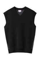 【ランバン オン ブルー/LANVIN en Bleu】のVネックニットベスト 人気、トレンドファッション・服の通販 founy(ファニー) ファッション Fashion レディースファッション Ladies' Fashion Online トップス・カットソー Tops/Tshirt ニット Knit Tops ベスト/ジレ Gilets/Vests プルオーバー Pullover Vネック V-Neck シンプル Simple スリット Slit 夏 Summer 春 Spring S/S・春夏 Ss・Spring/Summer A/W・秋冬 Aw・Autumn/Winter・Fw・Fall-Winter thumbnail ブラック|ID: prp329100004585480 ipo3291000000032513557