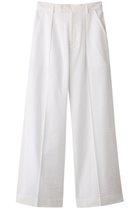 【ランバン オン ブルー/LANVIN en Bleu】のコットンリップルパンツ 人気、トレンドファッション・服の通販 founy(ファニー) ファッション Fashion レディースファッション Ladies' Fashion Online パンツ Pants クロップド Cropped シンプル Simple センター Center ファブリック Fabric 夏 Summer thumbnail オフホワイト|ID: prp329100004585484 ipo3291000000032513597
