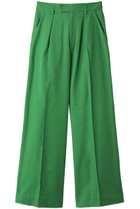 【ランバン オン ブルー/LANVIN en Bleu】のコットンリップルパンツ 人気、トレンドファッション・服の通販 founy(ファニー) ファッション Fashion レディースファッション Ladies' Fashion Online パンツ Pants クロップド Cropped シンプル Simple センター Center ファブリック Fabric 夏 Summer thumbnail グリーン|ID: prp329100004585484 ipo3291000000032513599