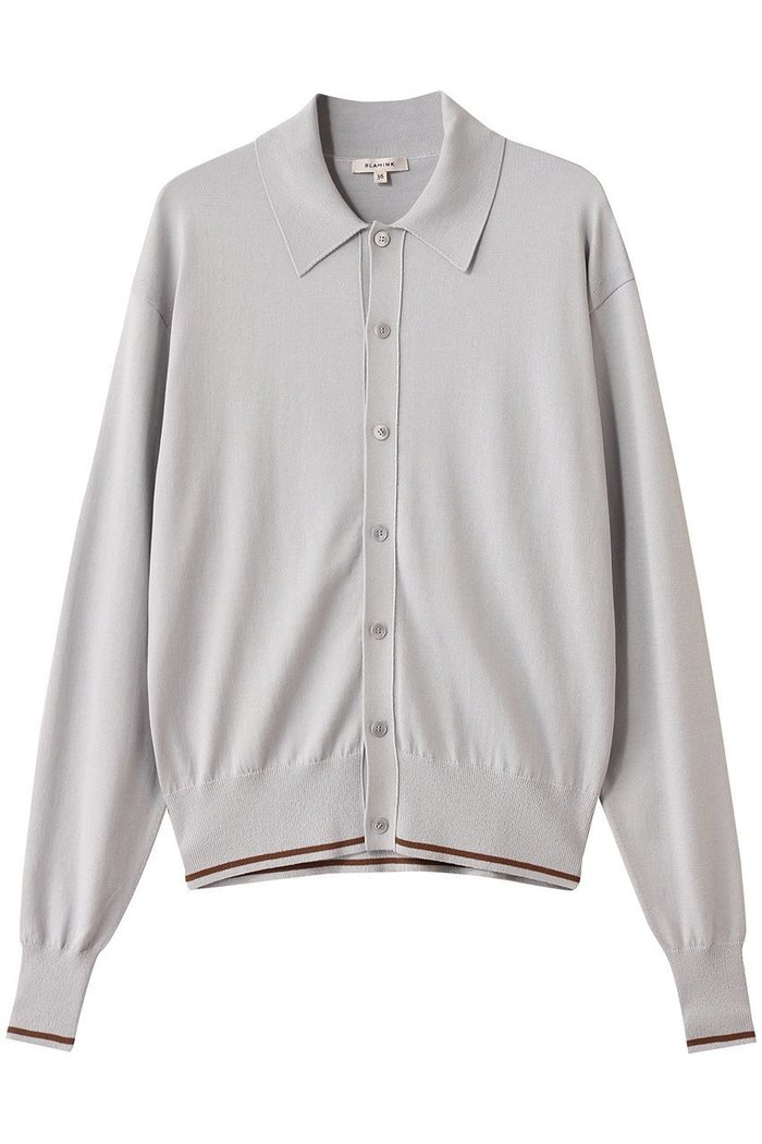 【ブラミンク/BLAMINK】のレギュラーカラーカーディガン インテリア・キッズ・メンズ・レディースファッション・服の通販 founy(ファニー) https://founy.com/ ファッション Fashion レディースファッション Fashion for Women トップス・カットソー Cut & Sew Tops ニット Knit Tops & Sweaters カーディガン・羽織り Layered Style Cardigans 2025年 2025 2025-2026秋冬・A/W Autumn/Winter 2025–26 AW25–26 カーディガン Cardigan, Knitwear レギュラー Regular, Standard Fit A/W・秋冬 Autumn/Winter |ID: prp329100004585486 ipo3291000000032513612