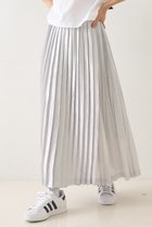 【デザイン ワークス/DESIGN WORKS】のメタリックプリーツラップスカート 人気、トレンドファッション・服の通販 founy(ファニー) ファッション Fashion レディースファッション WOMEN スカート Skirt ロングスカート Long Skirt エレガント 上品 Elegant シャイニー Shiny シンプル Simple パーティ Party フィット Fit プリーツ Pleats ラップ Wrap ロング Long 夏 Summer NEW・新作・新着・新入荷 New Arrivals thumbnail シルバー|ID: prp329100004585493 ipo3291000000032513796