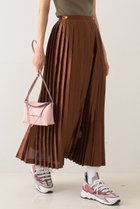 【デザイン ワークス/DESIGN WORKS】のメタリックプリーツラップスカート 人気、トレンドファッション・服の通販 founy(ファニー) ファッション Fashion レディースファッション WOMEN スカート Skirt ロングスカート Long Skirt エレガント 上品 Elegant シャイニー Shiny シンプル Simple パーティ Party フィット Fit プリーツ Pleats ラップ Wrap ロング Long 夏 Summer NEW・新作・新着・新入荷 New Arrivals thumbnail ブラウン|ID: prp329100004585493 ipo3291000000032513797