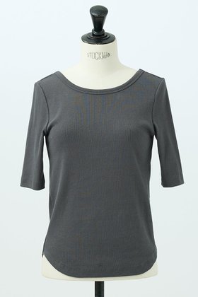 【デザイン ワークス/DESIGN WORKS】 テレコバックオープンクルーネックプルオーバー人気、トレンドファッション・服の通販 founy(ファニー) ファッション Fashion レディースファッション WOMEN トップス・カットソー Tops/Tshirt シャツ/ブラウス Shirts/Blouses ロング / Tシャツ T-Shirts プルオーバー Pullover カットソー Cut and Sewn カッティング Cutting カーゴパンツ Cargo Pants ショート Short スラックス Slacks スリーブ Sleeve テレコ Tereko デニム Denim バランス Balance フィット Fit エレガント 上品 Elegant NEW・新作・新着・新入荷 New Arrivals |ID:prp329100004585494