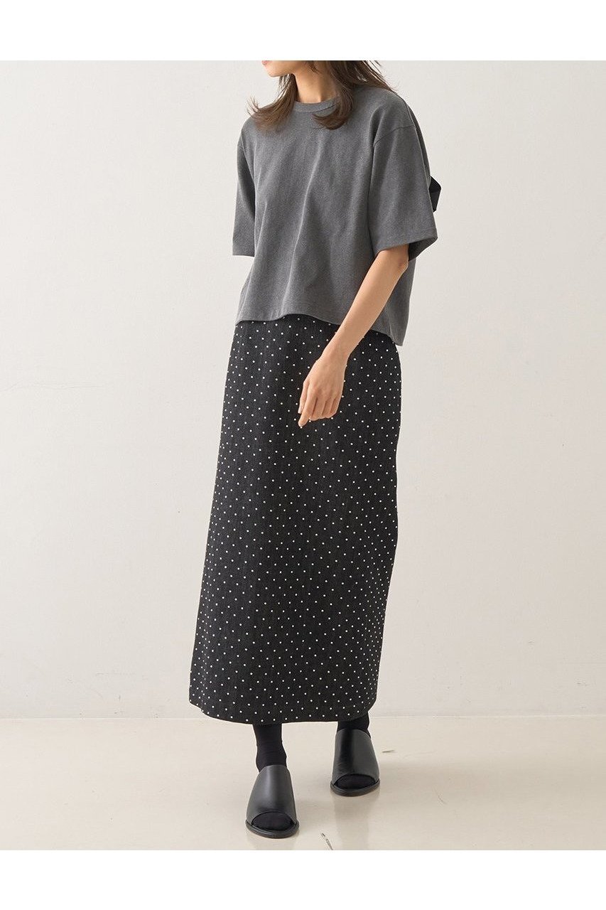 【デザイン ワークス/DESIGN WORKS】のラインストーンストレートスカート 人気、トレンドファッション・服の通販 founy(ファニー) 　ファッション　Fashion　レディースファッション　WOMEN　スカート　Skirt　ロングスカート　Long Skirt　クール　Cool　ストーン　Stone　デニム　Denim　バランス　Balance　ロング　Long　エレガント 上品　Elegant　NEW・新作・新着・新入荷　New Arrivals　other-2|ID: prp329100004585496 ipo3291000000032513821