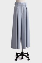 【ヒューエルミュージアム/hueLe Museum】の【STUMBLY】Cross Tuck Wide Pants ブルー|ID:prp329100004585499