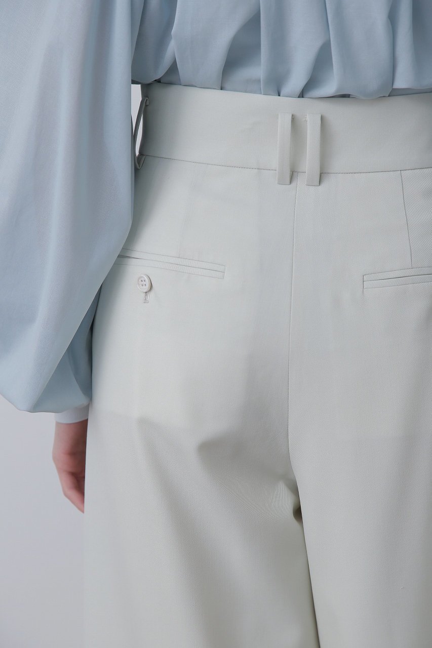 【ヒューエルミュージアム/hueLe Museum】の【STUMBLY】Cross Tuck Wide Pants 人気、トレンドファッション・服の通販 founy(ファニー) 　ファッション　Fashion　レディースファッション　Ladies' Fashion Online　パンツ　Pants　パターン　Pattern　フレア　Flare　フロント　Front　ワイド　Wide　other-5|ID: prp329100004585499 ipo3291000000032513857