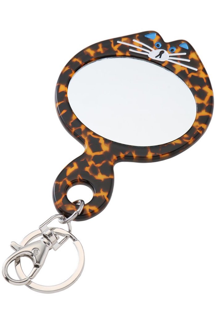 【トレス/TRESSE】のCat Mirror キーチャーム インテリア・キッズ・メンズ・レディースファッション・服の通販 founy(ファニー) https://founy.com/ ファッション Fashion レディースファッション Fashion for Women チャーム Charm, Pendant ボーダー Border, Stripe ラップ Wrap, Wrap Design 旅行 Travel |ID: prp329100004586514 ipo3291000000035790546