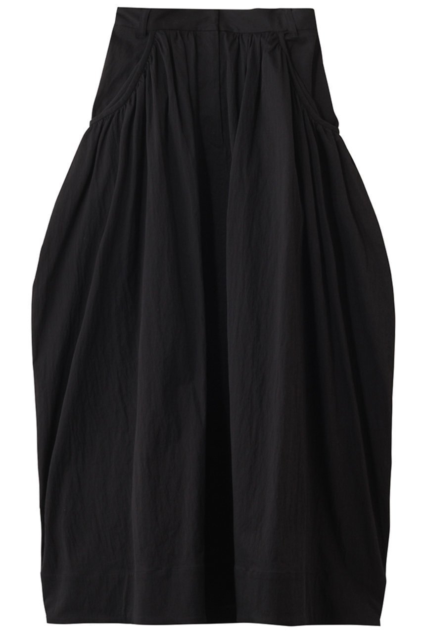 【クラネ/CLANE】のVOLUME DOME SKIRT/スカート インテリア・キッズ・メンズ・レディースファッション・服の通販 founy(ファニー) 　ファッション　Fashion　レディースファッション　Ladies' Fashion Online　スカート　Skirt　ロングスカート　Long Skirt　シンプル　Simple　バランス　Balance　ポケット　Pocket　ロング　Long　NEW・新作・新着・新入荷　New Arrivals　BLACK|ID: prp329100004586517 ipo3291000000032522611