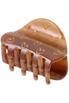 【トレス/TRESSE】のBeans Handwritten Heart クリップ ブラウン|ID: prp329100004586528 ipo3291000000032522682