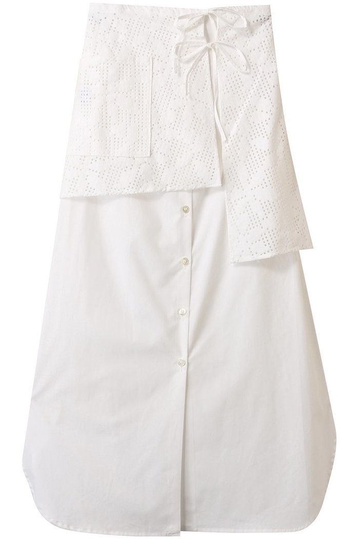 【ミディウミソリッド/MIDIUMISOLID】のlace layered SK スカート インテリア・キッズ・メンズ・レディースファッション・服の通販 founy(ファニー) https://founy.com/ ファッション Fashion レディースファッション Fashion for Women スカート Skirts ロングスカート Long Skirts / Maxi & Midi Skirts おすすめ Recommended / Our Picks アシンメトリー Asymmetrical Style スリット Slit, Slit Detail タイプライター Typewriter Fabric, Crisp Cotton デニム Denim, Jeans Material フロント Front, Front Design ラップ Wrap, Wrap Design レース Lace, Lace Fabric ロング Long, Long-Length |ID: prp329100004586532 ipo3291000000035056740