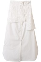 【ミディウミソリッド/MIDIUMISOLID】のlace layered SK スカート 人気、トレンドファッション・服の通販 founy(ファニー) ファッション Fashion レディースファッション Fashion for Women スカート Skirts ロングスカート Long Skirts / Maxi & Midi Skirts おすすめ Recommended / Our Picks アシンメトリー Asymmetrical Style スリット Slit, Slit Detail タイプライター Typewriter Fabric, Crisp Cotton デニム Denim, Jeans Material フロント Front, Front Design ラップ Wrap, Wrap Design レース Lace, Lace Fabric ロング Long, Long-Length |ID:prp329100004586532