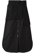 【ミディウミソリッド/MIDIUMISOLID】のlace layered SK スカート black|ID:prp329100004586532