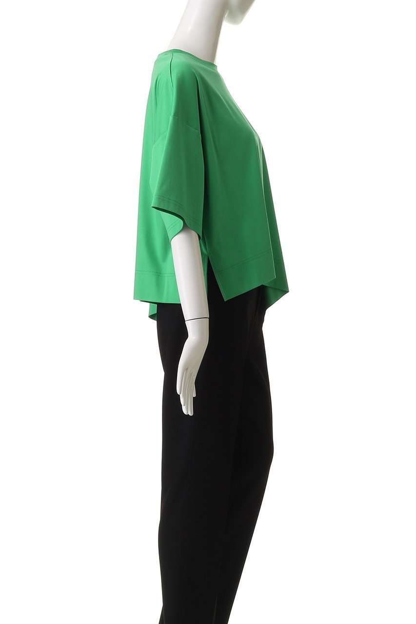 【ハウス オブ ロータス/HOUSE OF LOTUS】のコットンスムースアシンメトリープルオーバー 人気、トレンドファッション・服の通販 founy(ファニー) 　ファッション　Fashion　レディースファッション　Ladies' Fashion Online　トップス・カットソー　Tops/Tshirt　シャツ/ブラウス　Shirts/Blouses　ロング / Tシャツ　T-Shirts　プルオーバー　Pullover　カットソー　Cut and Sewn　なめらか　Smooth　アシンメトリー　Asymmetry　ショート　Short　シンプル　Simple　スリット　Slit　スリーブ　Sleeve　バランス　Balance　ボトム　Bottom　NEW・新作・新着・新入荷　New Arrivals　other-3|ID: prp329100004586533 ipo3291000000032522724