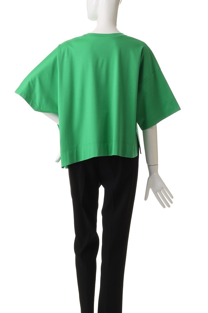 【ハウス オブ ロータス/HOUSE OF LOTUS】のコットンスムースアシンメトリープルオーバー 人気、トレンドファッション・服の通販 founy(ファニー) 　ファッション　Fashion　レディースファッション　Ladies' Fashion Online　トップス・カットソー　Tops/Tshirt　シャツ/ブラウス　Shirts/Blouses　ロング / Tシャツ　T-Shirts　プルオーバー　Pullover　カットソー　Cut and Sewn　なめらか　Smooth　アシンメトリー　Asymmetry　ショート　Short　シンプル　Simple　スリット　Slit　スリーブ　Sleeve　バランス　Balance　ボトム　Bottom　NEW・新作・新着・新入荷　New Arrivals　other-4|ID: prp329100004586533 ipo3291000000032522725