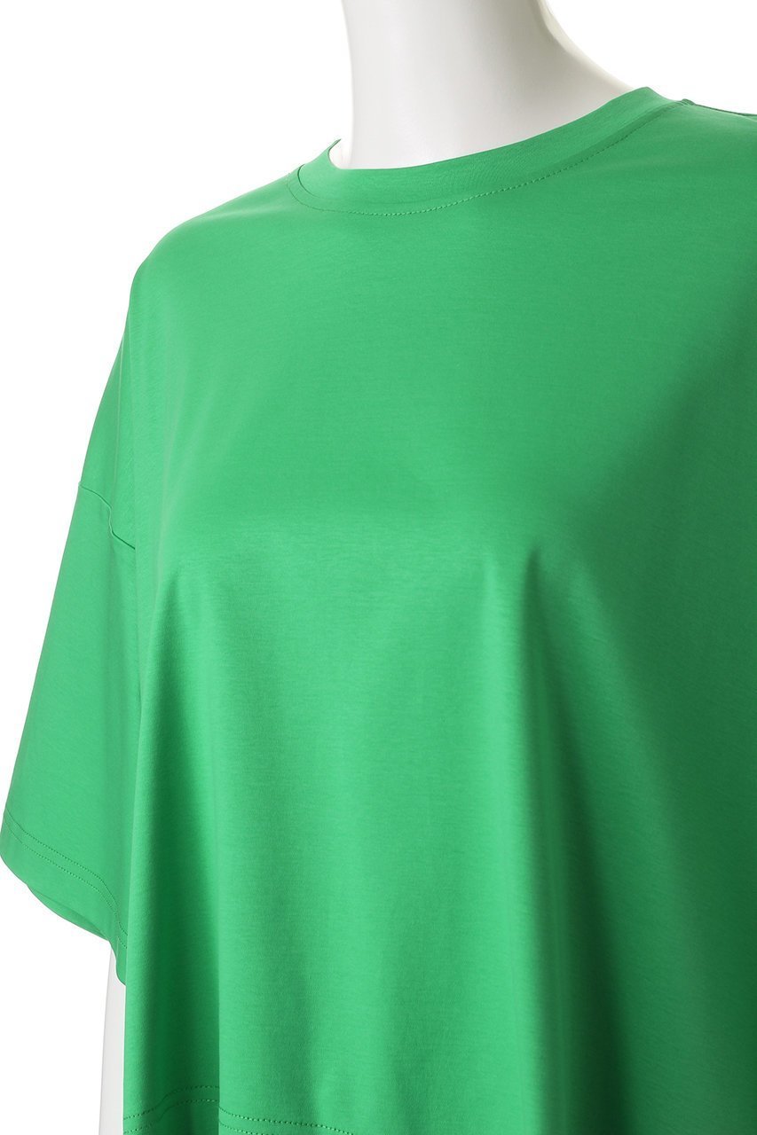 【ハウス オブ ロータス/HOUSE OF LOTUS】のコットンスムースアシンメトリープルオーバー 人気、トレンドファッション・服の通販 founy(ファニー) 　ファッション　Fashion　レディースファッション　Ladies' Fashion Online　トップス・カットソー　Tops/Tshirt　シャツ/ブラウス　Shirts/Blouses　ロング / Tシャツ　T-Shirts　プルオーバー　Pullover　カットソー　Cut and Sewn　なめらか　Smooth　アシンメトリー　Asymmetry　ショート　Short　シンプル　Simple　スリット　Slit　スリーブ　Sleeve　バランス　Balance　ボトム　Bottom　NEW・新作・新着・新入荷　New Arrivals　other-5|ID: prp329100004586533 ipo3291000000032522726