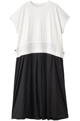 【ハウス オブ ロータス/HOUSE OF LOTUS】 コットンスムースバイカラーワンピース人気、トレンドファッション・服の通販 founy(ファニー) ファッション Fashion レディースファッション Ladies' Fashion Online ワンピース Dress チュニック Tunic なめらか Smooth スリーブ Sleeve タフタ Taffeta チュニック Tunic ドローコード Draw Cord フレンチ French ロング Long NEW・新作・新着・新入荷 New Arrivals |ID:prp329100004586534