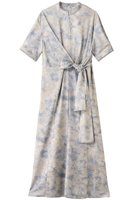 【クラネ/CLANE】のSTAND COLLAR WAIST TIE ONEPIECE/ワンピース 人気、トレンドファッション・服の通販 founy(ファニー) ファッション Fashion レディースファッション WOMEN ワンピース Dress チュニック Tunic スタンド Stand スリーブ Sleeve チュニック Tunic マーブル Marble ロング Long NEW・新作・新着・新入荷 New Arrivals |ID:prp329100004586535
