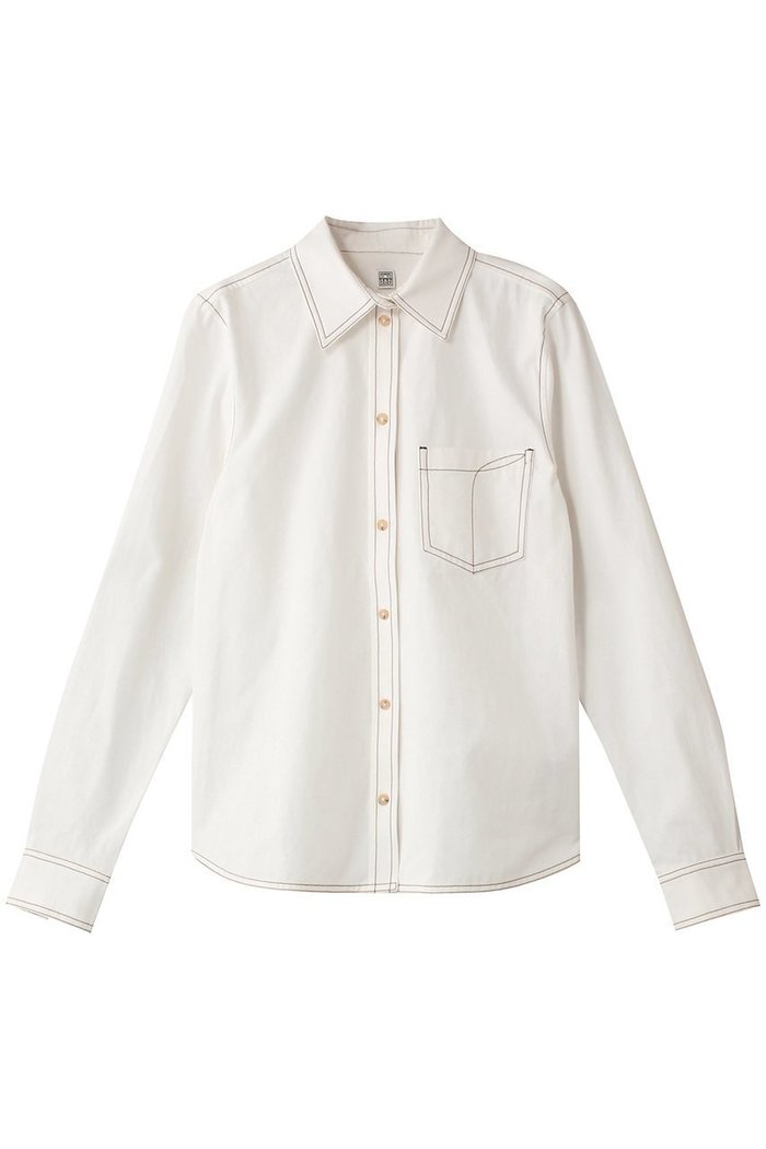 【カオス/Chaos】のTOTEME Tumbledシャツ インテリア・キッズ・メンズ・レディースファッション・服の通販 founy(ファニー) https://founy.com/ ファッション Fashion レディースファッション Ladies' Fashion Online トップス・カットソー Tops/Tshirt シャツ/ブラウス Shirts/Blouses バッグ Bag シンプル Simple スリーブ Sleeve バランス Balance ロング Long ビジネス 仕事 通勤 Business |ID: prp329100004586543 ipo3291000000032522805