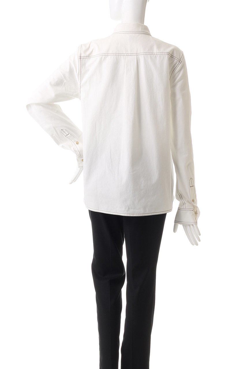 【カオス/Chaos】のTOTEME Tumbledシャツ 人気、トレンドファッション・服の通販 founy(ファニー) 　ファッション　Fashion　レディースファッション　Ladies' Fashion Online　トップス・カットソー　Tops/Tshirt　シャツ/ブラウス　Shirts/Blouses　バッグ　Bag　シンプル　Simple　スリーブ　Sleeve　バランス　Balance　ロング　Long　ビジネス 仕事 通勤　Business　other-4|ID: prp329100004586543 ipo3291000000032522809