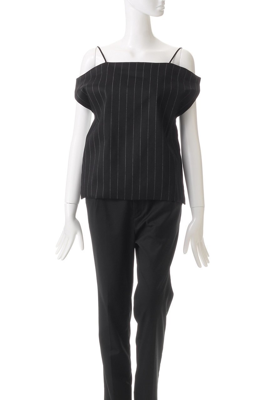 【カオス/Chaos】の【LA COLLECTION】 Panarea トップス 人気、トレンドファッション・服の通販 founy(ファニー) 　ファッション　Fashion　レディースファッション　Fashion for Women　トップス・カットソー　Cut & Sew Tops　キャミソール&ノースリーブ　Camisoles & Sleeveless Tops　シャツ・ブラウス・オフィスカジュアル　Elegant Blouses & Button-Ups　なめらか　Smooth, Silky Texture　インナー　Innerwear　シルク　Silk, 100% Silk　シンプル　Simple, Minimal　ストライプ　Stripe, Striped Pattern　ノースリーブ　Sleeveless, No-Sleeve　other-2|ID: prp329100004586547 ipo3291000000032886040