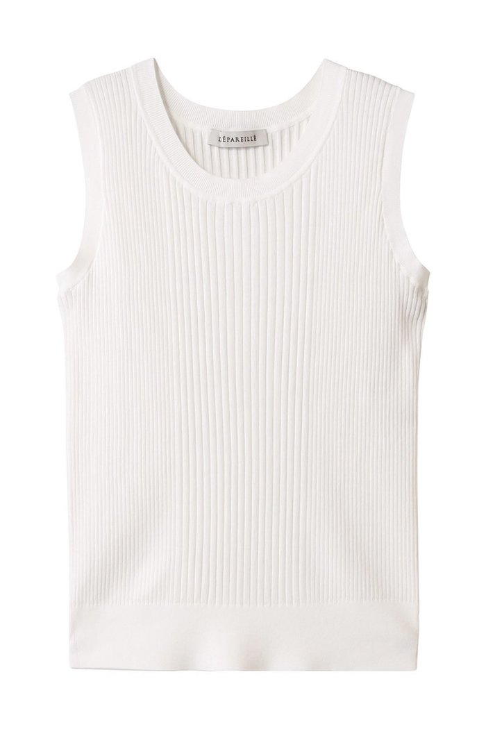 【デパリエ/DEPAREILLE】のコットンリブノースリーブ インテリア・キッズ・メンズ・レディースファッション・服の通販 founy(ファニー) https://founy.com/ ファッション Fashion レディースファッション Ladies' Fashion Online トップス・カットソー Tops/Tshirt ニット Knit Tops キャミソール / ノースリーブ No Sleeves プルオーバー Pullover インナー Inner カーディガン Cardigan ジャケット Jacket ノースリーブ No Sleeve NEW・新作・新着・新入荷 New Arrivals |ID: prp329100004586548 ipo3291000000032522855