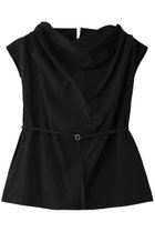 【アルアバイル/allureville】のドレープシャツプルオーバー ブラック|ID: prp329100004586557 ipo3291000000035692881