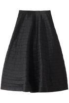 【アルアバイル/allureville】の【Loulou Willoughby】ダブルラッセルステッチスカート ブラック|ID: prp329100004586562 ipo3291000000035931293