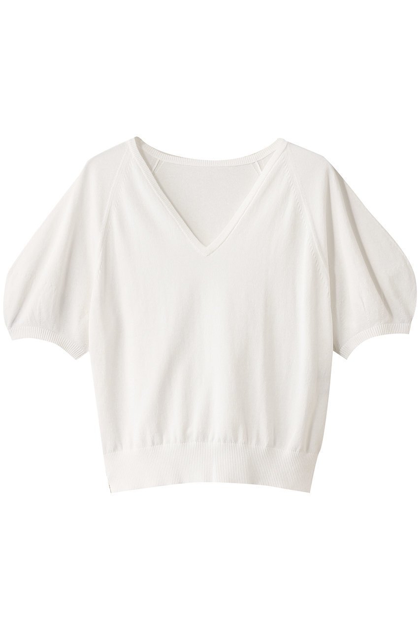 【アルアバイル/allureville】のハイツイストヤーンプルオーバー インテリア・キッズ・メンズ・レディースファッション・服の通販 founy(ファニー) 　ファッション　Fashion　レディースファッション　Ladies' Fashion Online　トップス・カットソー　Tops/Tshirt　ニット　Knit Tops　プルオーバー　Pullover　2025年　2025　2025-2026秋冬・A/W　Aw/Autumn/Winter/Fw/Fall/2025-2026　シンプル　Simple　スリーブ　Sleeve　デコルテ　Decolletage　フェミニン　Feminine　A/W・秋冬　Aw・Autumn/Winter・Fw・Fall-Winter　オフホワイト|ID: prp329100004586563 ipo3291000000032522975