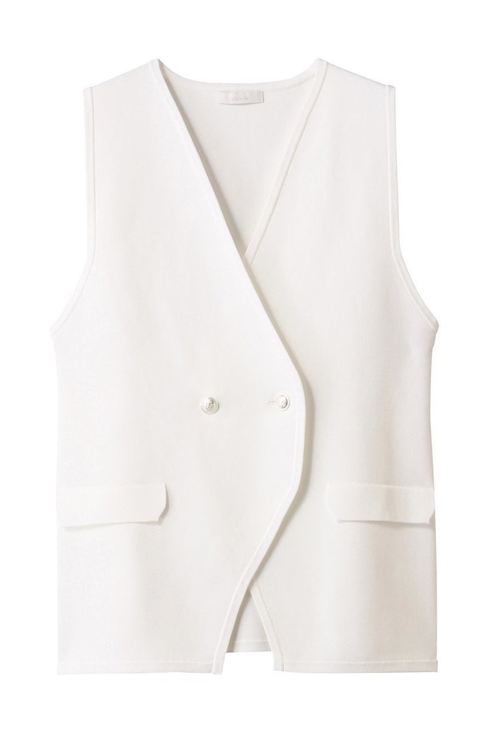 【アルアバイル/allureville】のミラノリブニットジレ インテリア・キッズ・メンズ・レディースファッション・服の通販 founy(ファニー) https://founy.com/ ファッション Fashion レディースファッション Ladies' Fashion Online アウター Coat Outerwear ジャケット Jackets ジャケット Jacket フォルム Form ベスト Vest 夏 Summer NEW・新作・新着・新入荷 New Arrivals |ID: prp329100004586567 ipo3291000000032523022