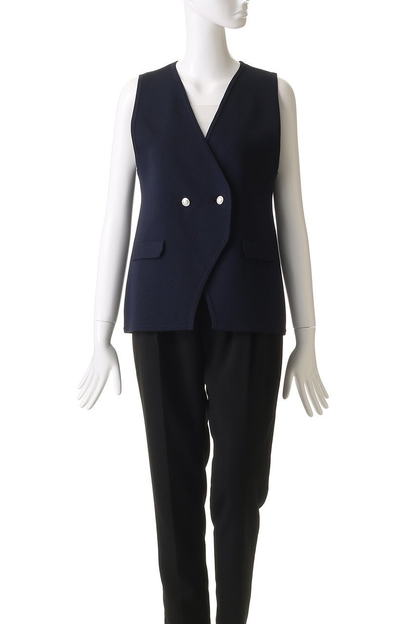 【アルアバイル/allureville】のミラノリブニットジレ 人気、トレンドファッション・服の通販 founy(ファニー) 　ファッション　Fashion　レディースファッション　Fashion for Women　アウター　Coat / Outerwear Collection　レディースジャケット・軽アウター　Jackets　ジャケット　Jacket, Outerwear　フォルム　Silhouette, Form　ベスト　Vest, Waistcoat　夏　Summer　other-2|ID: prp329100004586567 ipo3291000000035401520