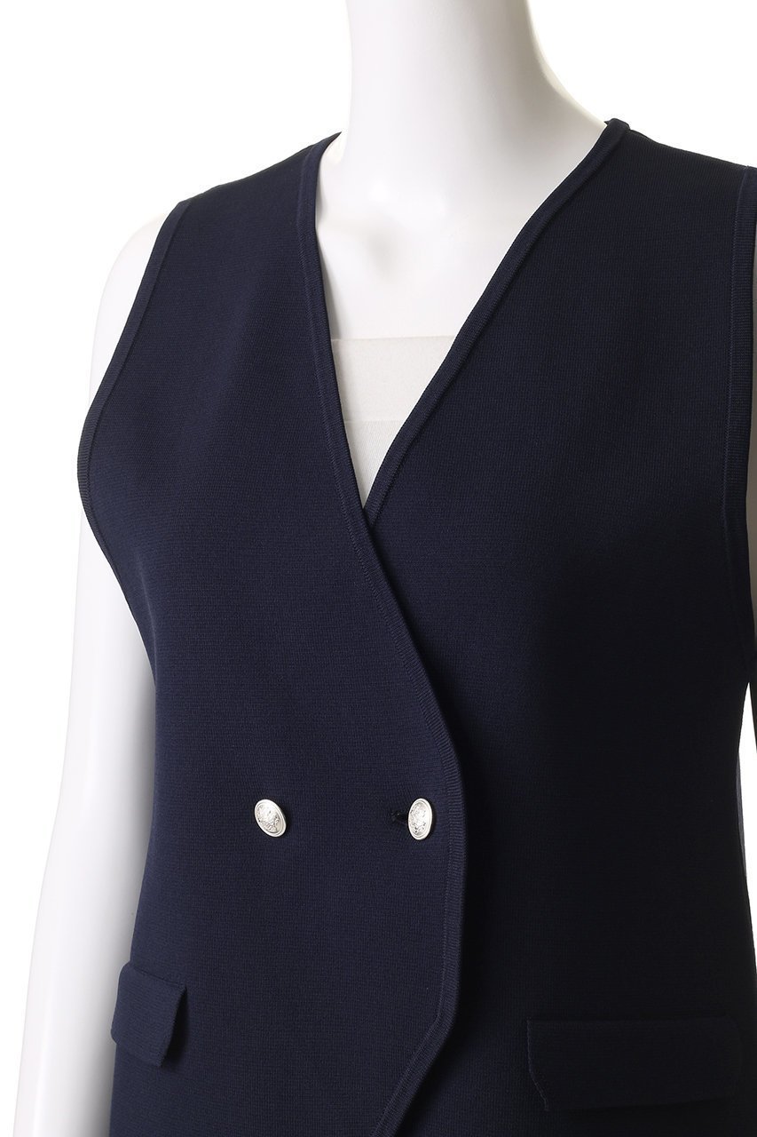 【アルアバイル/allureville】のミラノリブニットジレ 人気、トレンドファッション・服の通販 founy(ファニー) 　ファッション　Fashion　レディースファッション　Fashion for Women　アウター　Coat / Outerwear Collection　レディースジャケット・軽アウター　Jackets　ジャケット　Jacket, Outerwear　フォルム　Silhouette, Form　ベスト　Vest, Waistcoat　夏　Summer　other-5|ID: prp329100004586567 ipo3291000000035401523