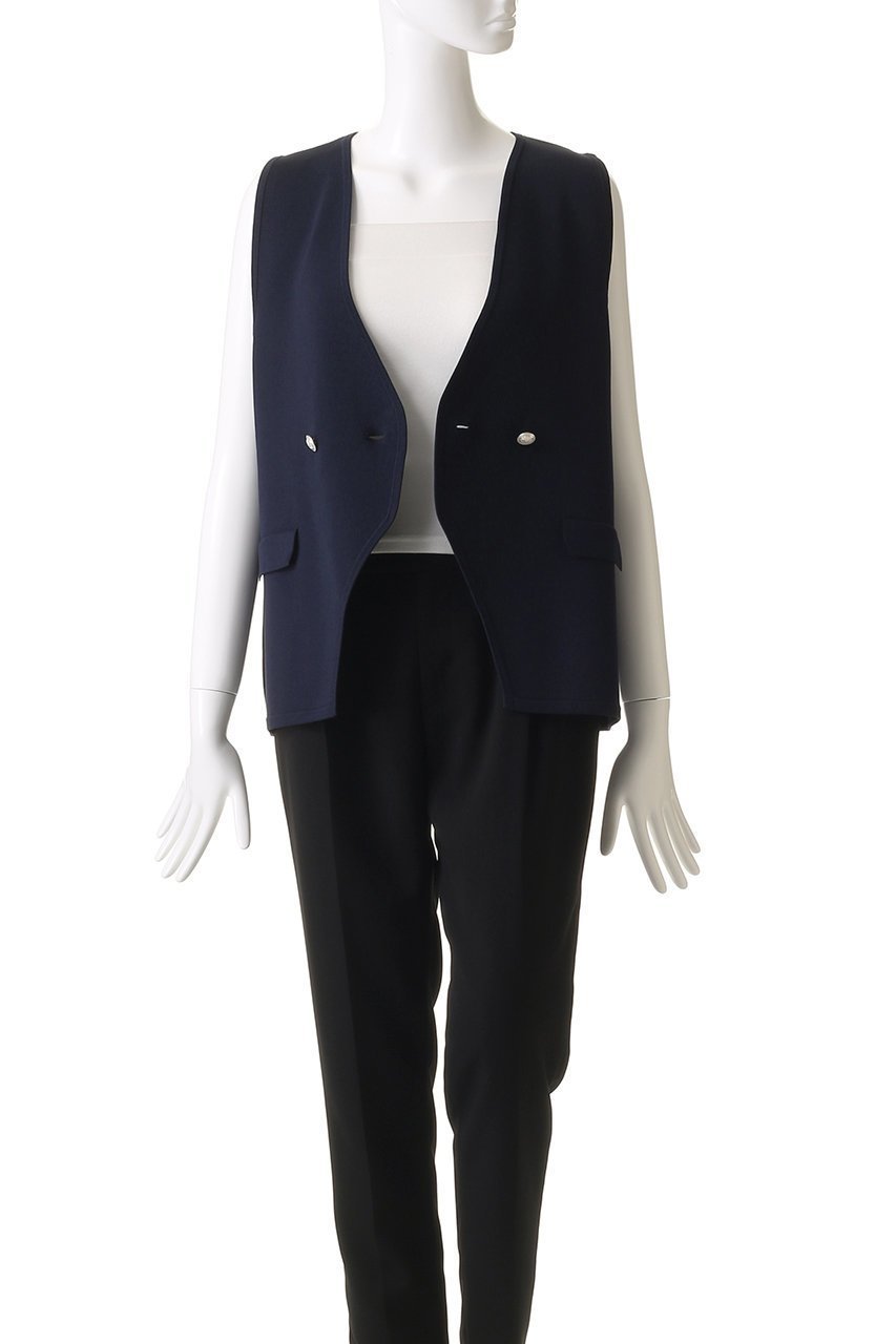 【アルアバイル/allureville】のミラノリブニットジレ 人気、トレンドファッション・服の通販 founy(ファニー) 　ファッション　Fashion　レディースファッション　Fashion for Women　アウター　Coat / Outerwear Collection　レディースジャケット・軽アウター　Jackets　ジャケット　Jacket, Outerwear　フォルム　Silhouette, Form　ベスト　Vest, Waistcoat　夏　Summer　other-7|ID: prp329100004586567 ipo3291000000035401525