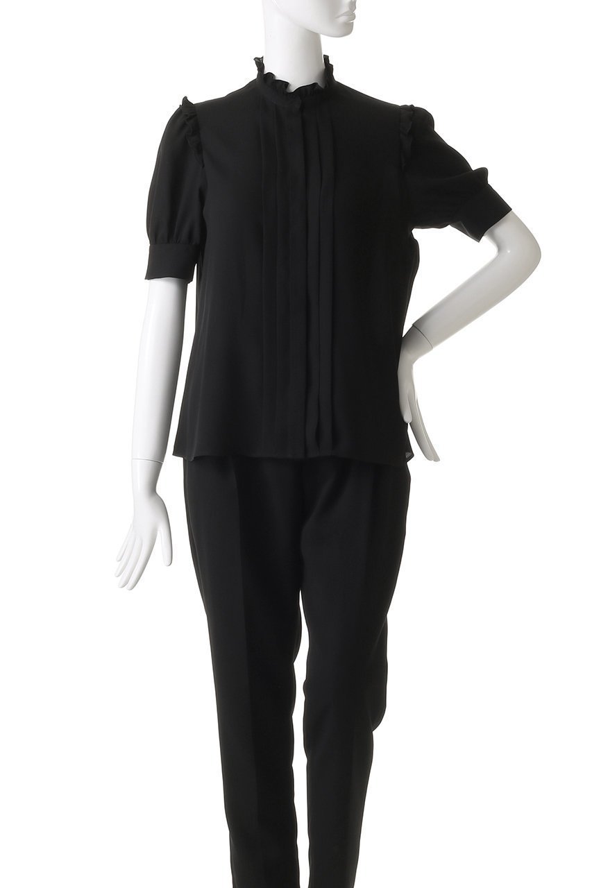 【アルアバイル/allureville】の【Loulou Willoughby】アムンゼンプチフリルBL A 人気、トレンドファッション・服の通販 founy(ファニー) 　ファッション　Fashion　レディースファッション　Ladies' Fashion Online　トップス・カットソー　Tops/Tshirt　シャツ/ブラウス　Shirts/Blouses　おすすめ　Recommend　とろみ　Thickness　ショート　Short　スリーブ　Sleeve　ダウン　Down　デニム　Denim　フェミニン　Feminine　フリル　Frills　ボトム　Bottom　エレガント 上品　Elegant　other-2|ID: prp329100004586569 ipo3291000000032523039