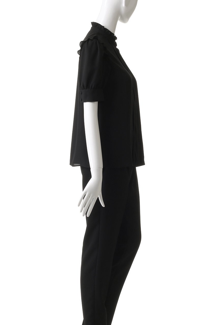 【アルアバイル/allureville】の【Loulou Willoughby】アムンゼンプチフリルBL A 人気、トレンドファッション・服の通販 founy(ファニー) 　ファッション　Fashion　レディースファッション　Ladies' Fashion Online　トップス・カットソー　Tops/Tshirt　シャツ/ブラウス　Shirts/Blouses　おすすめ　Recommend　とろみ　Thickness　ショート　Short　スリーブ　Sleeve　ダウン　Down　デニム　Denim　フェミニン　Feminine　フリル　Frills　ボトム　Bottom　エレガント 上品　Elegant　other-3|ID: prp329100004586569 ipo3291000000032523040
