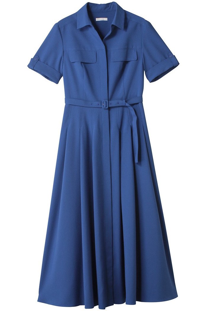 【アルアバイル/allureville】のサッカースキッパーターンバックワンピース インテリア・キッズ・メンズ・レディースファッション・服の通販 founy(ファニー) https://founy.com/ ファッション Fashion レディースファッション Fashion for Women ワンピース Dresses チュニック Tunic Tops & Dresses サッカー Seersucker, Summer Fabric サマー Summer, Summer Style スキッパー Skipper, Open Collar チュニック Tunic, Long Top フィット Fit, Slim Fit フレア Flare, Flared リゾート Resort, Vacation Style ロング Long, Long-Length 旅行 Travel |ID: prp329100004586570 ipo3291000000036201569