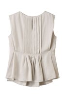 【デパリエ/DEPAREILLE】のツイルワッシャータックノースリーブブラウス 人気、トレンドファッション・服の通販 founy(ファニー) ファッション Fashion レディースファッション Ladies' Fashion Online トップス・カットソー Tops/Tshirt キャミソール / ノースリーブ No Sleeves シャツ/ブラウス Shirts/Blouses シルク Silk スリーブ Sleeve ノースリーブ No Sleeve フロント Front プリーツ Pleats リネン Linen ワッシャー Washer エレガント 上品 Elegant NEW・新作・新着・新入荷 New Arrivals |ID:prp329100004586574
