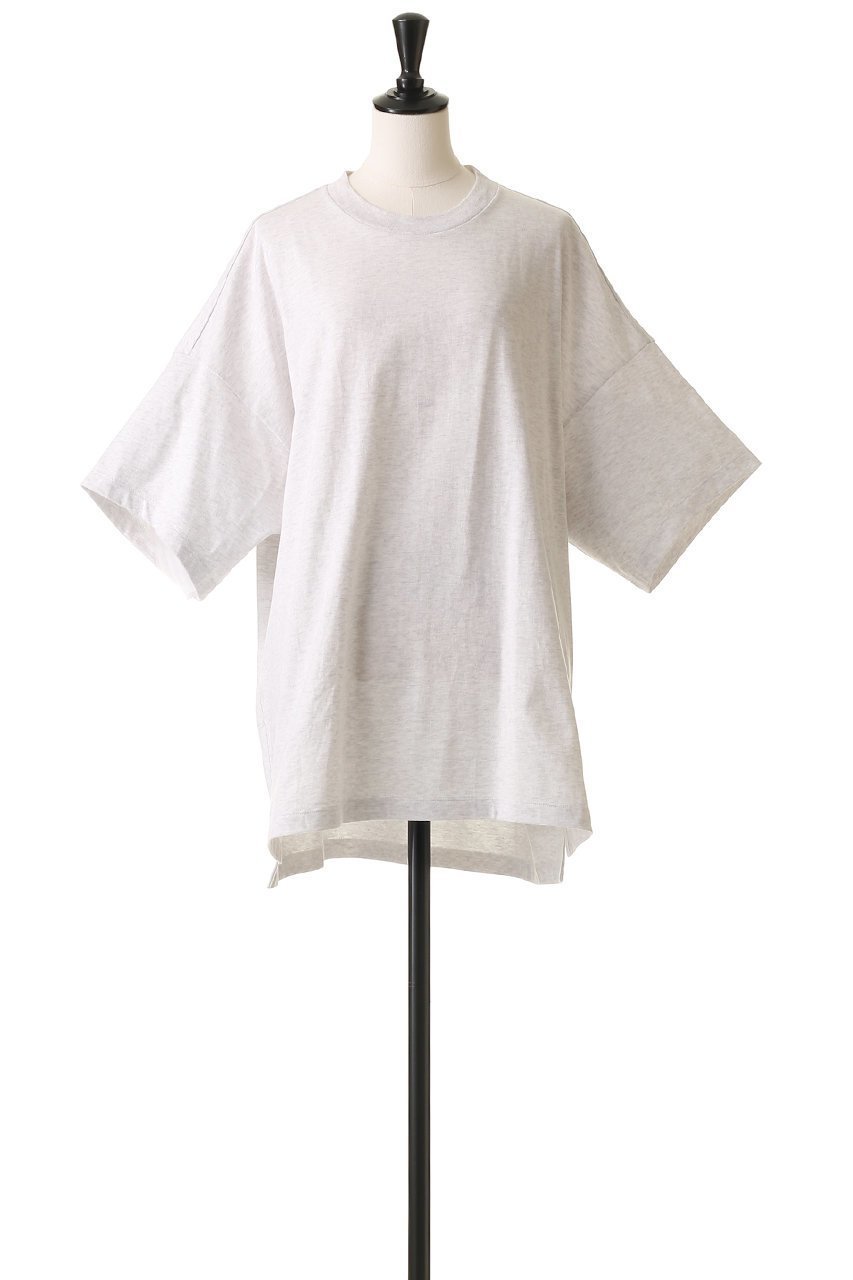 【ブラミンク/BLAMINK】の【BLMK】クルーネックオーバーTシャツ(LIGHT GRAY) 人気、トレンドファッション・服の通販 founy(ファニー) 　ファッション　Fashion　レディースファッション　Ladies' Fashion Online　トップス・カットソー　Tops/Tshirt　シャツ/ブラウス　Shirts/Blouses　ロング / Tシャツ　T-Shirts　カットソー　Cut and Sewn　2025年　2025　ショート　Short　シンプル　Simple　スリーブ　Sleeve　A/W・秋冬　Aw・Autumn/Winter・Fw・Fall-Winter　other-2|ID: prp329100004586579 ipo3291000000032523228