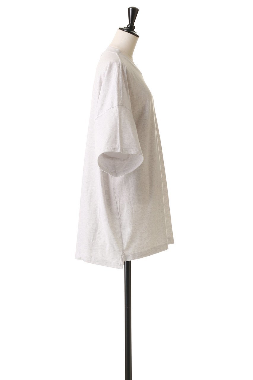 【ブラミンク/BLAMINK】の【BLMK】クルーネックオーバーTシャツ(LIGHT GRAY) 人気、トレンドファッション・服の通販 founy(ファニー) 　ファッション　Fashion　レディースファッション　Ladies' Fashion Online　トップス・カットソー　Tops/Tshirt　シャツ/ブラウス　Shirts/Blouses　ロング / Tシャツ　T-Shirts　カットソー　Cut and Sewn　2025年　2025　ショート　Short　シンプル　Simple　スリーブ　Sleeve　A/W・秋冬　Aw・Autumn/Winter・Fw・Fall-Winter　other-3|ID: prp329100004586579 ipo3291000000032523229