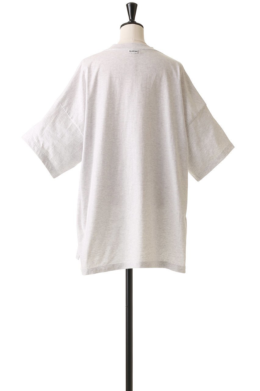 【ブラミンク/BLAMINK】の【BLMK】クルーネックオーバーTシャツ(LIGHT GRAY) 人気、トレンドファッション・服の通販 founy(ファニー) 　ファッション　Fashion　レディースファッション　Ladies' Fashion Online　トップス・カットソー　Tops/Tshirt　シャツ/ブラウス　Shirts/Blouses　ロング / Tシャツ　T-Shirts　カットソー　Cut and Sewn　2025年　2025　ショート　Short　シンプル　Simple　スリーブ　Sleeve　A/W・秋冬　Aw・Autumn/Winter・Fw・Fall-Winter　other-4|ID: prp329100004586579 ipo3291000000032523232