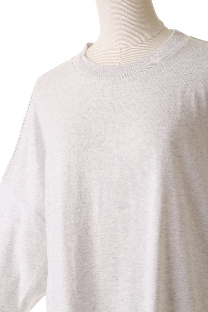 【ブラミンク/BLAMINK】の【BLMK】クルーネックオーバーTシャツ(LIGHT GRAY) 人気、トレンドファッション・服の通販 founy(ファニー) 　ファッション　Fashion　レディースファッション　Ladies' Fashion Online　トップス・カットソー　Tops/Tshirt　シャツ/ブラウス　Shirts/Blouses　ロング / Tシャツ　T-Shirts　カットソー　Cut and Sewn　2025年　2025　ショート　Short　シンプル　Simple　スリーブ　Sleeve　A/W・秋冬　Aw・Autumn/Winter・Fw・Fall-Winter　other-5|ID: prp329100004586579 ipo3291000000032523234