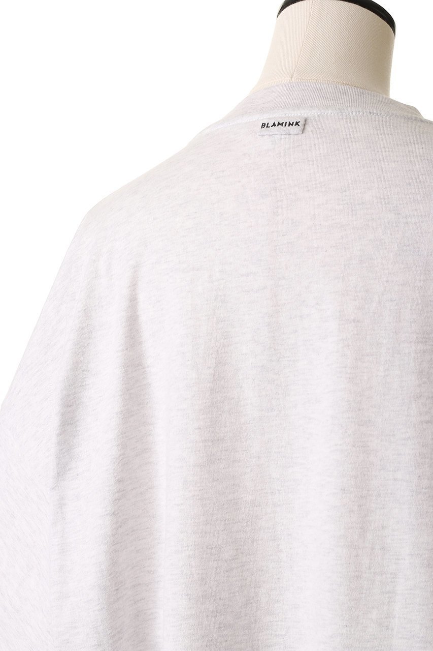 【ブラミンク/BLAMINK】の【BLMK】クルーネックオーバーTシャツ(LIGHT GRAY) 人気、トレンドファッション・服の通販 founy(ファニー) 　ファッション　Fashion　レディースファッション　Ladies' Fashion Online　トップス・カットソー　Tops/Tshirt　シャツ/ブラウス　Shirts/Blouses　ロング / Tシャツ　T-Shirts　カットソー　Cut and Sewn　2025年　2025　ショート　Short　シンプル　Simple　スリーブ　Sleeve　A/W・秋冬　Aw・Autumn/Winter・Fw・Fall-Winter　other-6|ID: prp329100004586579 ipo3291000000032523236