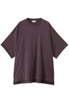 【ブラミンク/BLAMINK】の【BLMK】クルーネックオーバーTシャツ(WINE) 人気、トレンドファッション・服の通販 founy(ファニー) ファッション Fashion レディースファッション Ladies' Fashion Online トップス・カットソー Tops/Tshirt シャツ/ブラウス Shirts/Blouses ロング / Tシャツ T-Shirts カットソー Cut and Sewn 2025年 2025 ショート Short シンプル Simple スリーブ Sleeve バランス Balance エレガント 上品 Elegant 定番 Standard A/W・秋冬 Aw・Autumn/Winter・Fw・Fall-Winter thumbnail ワイン|ID: prp329100004586580 ipo3291000000032523238