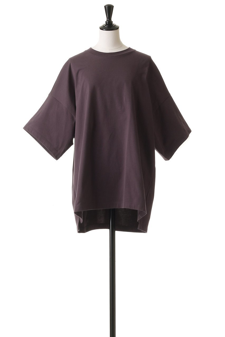 【ブラミンク/BLAMINK】の【BLMK】クルーネックオーバーTシャツ(WINE) 人気、トレンドファッション・服の通販 founy(ファニー) 　ファッション　Fashion　レディースファッション　Ladies' Fashion Online　トップス・カットソー　Tops/Tshirt　シャツ/ブラウス　Shirts/Blouses　ロング / Tシャツ　T-Shirts　カットソー　Cut and Sewn　2025年　2025　ショート　Short　シンプル　Simple　スリーブ　Sleeve　バランス　Balance　エレガント 上品　Elegant　定番　Standard　A/W・秋冬　Aw・Autumn/Winter・Fw・Fall-Winter　other-2|ID: prp329100004586580 ipo3291000000032523239