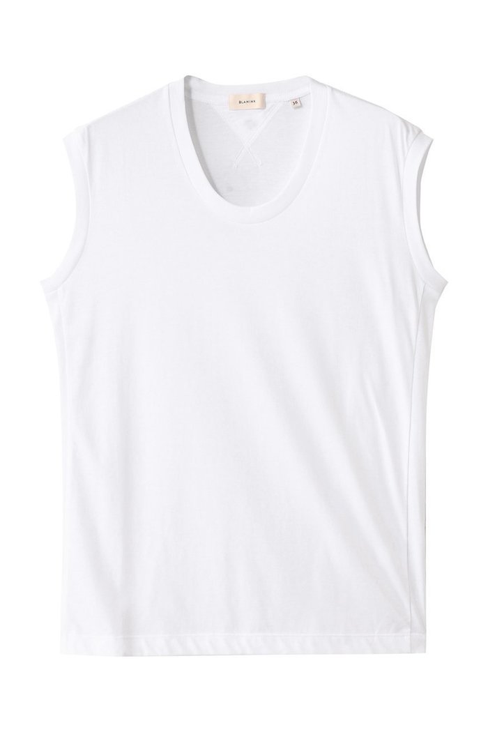 【ブラミンク/BLAMINK】の【BLMK】ロゴノースリーブ インテリア・キッズ・メンズ・レディースファッション・服の通販 founy(ファニー) https://founy.com/ ファッション Fashion レディースファッション Fashion for Women トップス・カットソー Cut & Sew Tops キャミソール&ノースリーブ Camisoles & Sleeveless Tops シャツ・ブラウス・オフィスカジュアル Elegant Blouses & Button-Ups ロングTシャツ・Tシャツ Longline T-Shirts & Tees カットソー・ベーシックTシャツ Cut-and-Sewn Tops / Stretch Tees & Basics インナー Innerwear キャミソール Camisole, Spaghetti Strap Top コンパクト Compact, Small Size タンク Tank Top, Sleeveless Top ノースリーブ Sleeveless, No-Sleeve ベーシック Basic, Essential |ID: prp329100004586583 ipo3291000000036117216