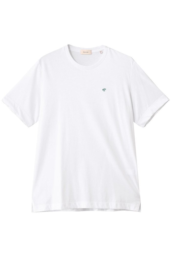 【ブラミンク/BLAMINK】の【BLMK】ロゴショートスリーブTEE インテリア・キッズ・メンズ・レディースファッション・服の通販 founy(ファニー) https://founy.com/ ファッション Fashion レディースファッション Fashion for Women トップス・カットソー Cut & Sew Tops シャツ・ブラウス・オフィスカジュアル Elegant Blouses & Button-Ups ロングTシャツ・Tシャツ Longline T-Shirts & Tees カットソー・ベーシックTシャツ Cut-and-Sewn Tops / Stretch Tees & Basics コンパクト Compact, Small Size ショート Short, Short Length スリーブ Sleeve, Long Sleeve / Short Sleeve ベーシック Basic, Essential ワンポイント One Point, Statement Accent |ID: prp329100004586585 ipo3291000000032523272
