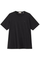 【ブラミンク/BLAMINK】の【BLMK】ロゴショートスリーブTEE 人気、トレンドファッション・服の通販 founy(ファニー) ファッション Fashion レディースファッション Fashion for Women トップス・カットソー Cut & Sew Tops シャツ・ブラウス・オフィスカジュアル Elegant Blouses & Button-Ups ロングTシャツ・Tシャツ Longline T-Shirts & Tees カットソー・ベーシックTシャツ Cut-and-Sewn Tops / Stretch Tees & Basics 2025年 2025 2025-2026秋冬・A/W Autumn/Winter 2025–26 AW25–26 コンパクト Compact, Small Size ショート Short, Short Length スリーブ Sleeve, Long Sleeve / Short Sleeve ベーシック Basic, Essential ワンポイント One Point, Statement Accent A/W・秋冬 Autumn/Winter thumbnail ブラック|ID: prp329100004586585 ipo3291000000032523274