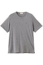 【ブラミンク/BLAMINK】の【BLMK】ロゴショートスリーブTEE 人気、トレンドファッション・服の通販 founy(ファニー) ファッション Fashion レディースファッション Fashion for Women トップス・カットソー Cut & Sew Tops シャツ・ブラウス・オフィスカジュアル Elegant Blouses & Button-Ups ロングTシャツ・Tシャツ Longline T-Shirts & Tees カットソー・ベーシックTシャツ Cut-and-Sewn Tops / Stretch Tees & Basics 2025年 2025 2025-2026秋冬・A/W Autumn/Winter 2025–26 AW25–26 コンパクト Compact, Small Size ショート Short, Short Length スリーブ Sleeve, Long Sleeve / Short Sleeve ベーシック Basic, Essential ワンポイント One Point, Statement Accent A/W・秋冬 Autumn/Winter thumbnail ミッドグレー|ID: prp329100004586585 ipo3291000000032523275