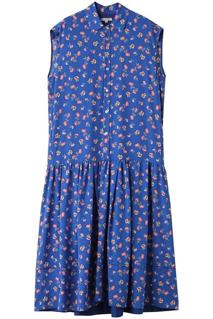 【ブラミンク/BLAMINK】のフラワープリントノースリーブワンピース インテリア・キッズ・メンズ・レディースファッション・服の通販 founy(ファニー) https://founy.com/ ファッション Fashion レディースファッション Ladies' Fashion Online ワンピース Dress チュニック Tunic 2025年 2025 なめらか Smooth シルク Silk チュニック Tunic ノースリーブ No Sleeve パーティ Party フラワー Flower プリント Print レギュラー Regular エレガント 上品 Elegant A/W・秋冬 Aw・Autumn/Winter・Fw・Fall-Winter |ID: prp329100004586592 ipo3291000000032523314