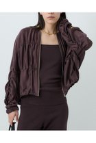【カオス/Chaos】のクシュクシュブルゾン 人気、トレンドファッション・服の通販 founy(ファニー) ファッション Fashion レディースファッション Ladies' Fashion Online アウター Coat Outerwear ジャケット Jackets ブルゾン Blouson/Jackets おすすめ Recommend サテン Satin シルク Silk ジャケット Jacket ストレッチ Stretch フロント Front ブルゾン Blouson エレガント 上品 Elegant 定番 Standard NEW・新作・新着・新入荷 New Arrivals 洗える Washable thumbnail ガナッシュブラウン|ID: prp329100004586613 ipo3291000000032523448